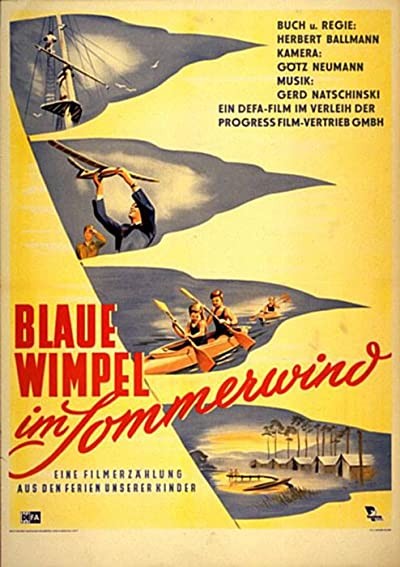 Blaue Wimpel Im Sommerwind (1952) afişi