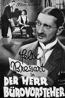 Der Herr Bürovorsteher (1931) afişi