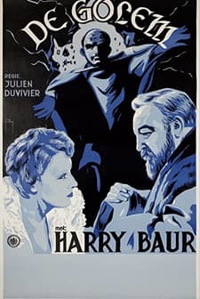 Le Golem (1936) afişi