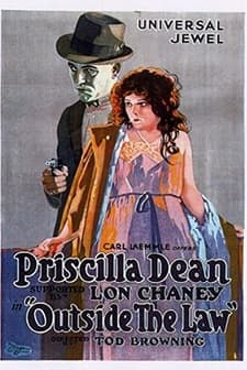 Outside The Law (1920) afişi