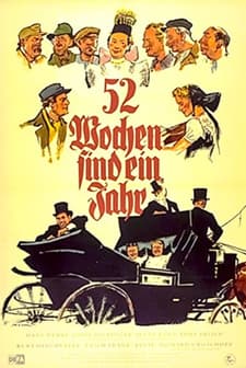 52 Wochen Sind Ein Jahr (1955) afişi