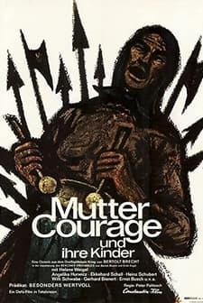 Mutter Courage Und Ihre Kinder (1961) afişi