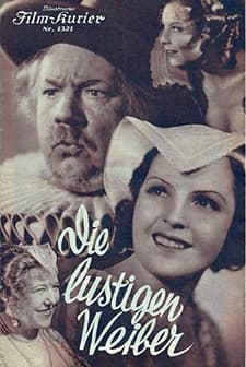 Die Lustigen Weiber (1936) afişi