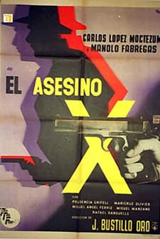 El Asesino X (1955) afişi