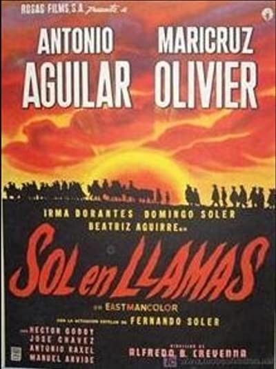 Sol En Llamas (1962) afişi