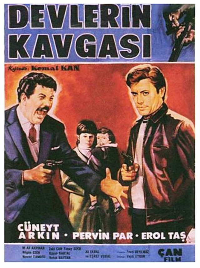 Devlerin Kavgası (1965) afişi