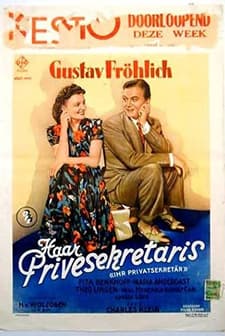 ıhr Privatsekretär (1940) afişi