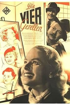 Die Vier Gesellen (1938) afişi
