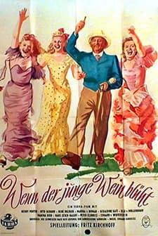 Wenn Der Junge Wein Blüht (1943) afişi