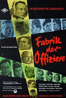 Fabrik Der Offiziere (1960) afişi