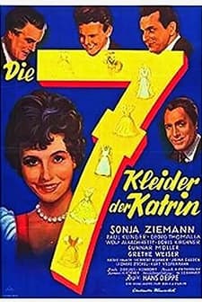 Die Sieben Kleider Der Katrin (1954) afişi