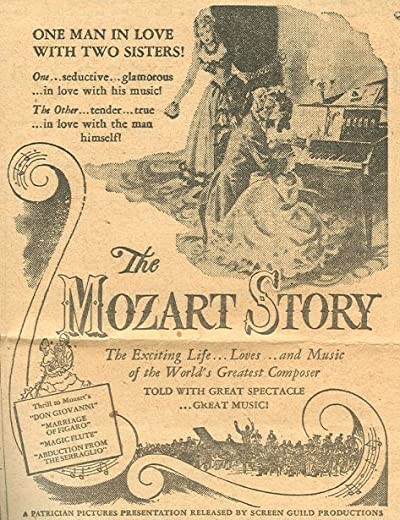 The Mozart Story (1948) afişi