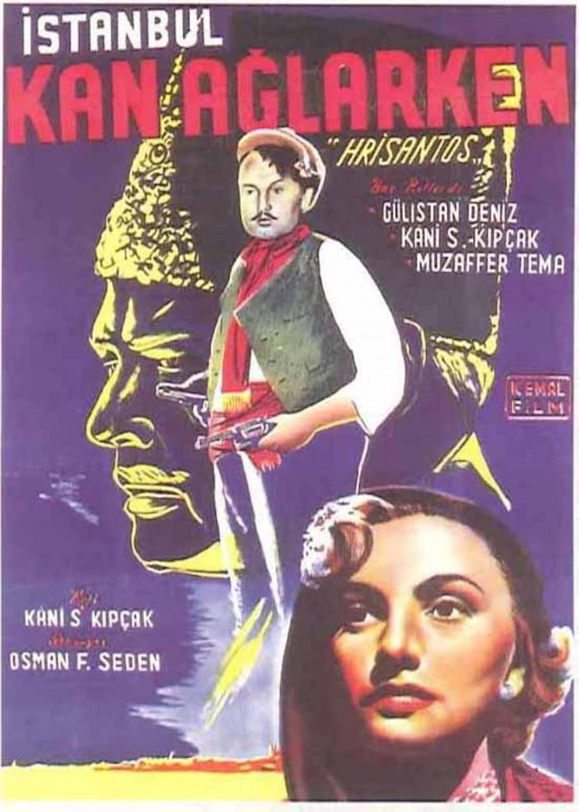 İstanbul Kan Ağlarken (1951) afişi