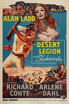 Desert Legion (1953) afişi