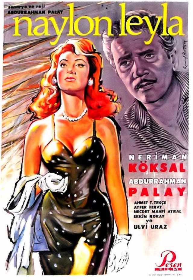 Naylon Leyla (1961) afişi