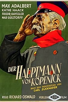 The Captain From Köpenick (1931) afişi