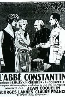 L'abbé Constantin (1925) afişi