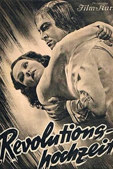 Revolutionshochzeit (1938) afişi