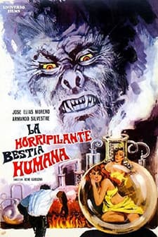 La Horripilante Bestia Humana (1969) afişi