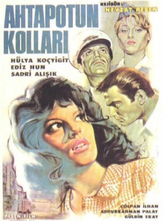 Ahtapotun Kolları (1964) afişi