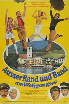 Außer Rand Und Band Am Wolfgangsee (1972) afişi