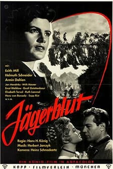 Jägerblut (1957) afişi