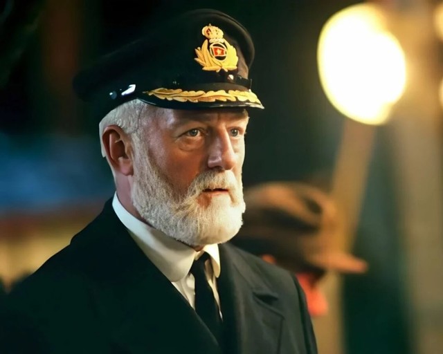 Bernard Hill, “Titanik” filminde Kaptan Edward Smith rolünde