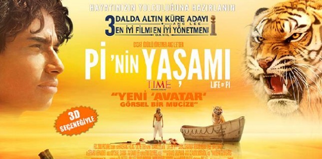 Pi'nin Yaşamı Altın Küre'de