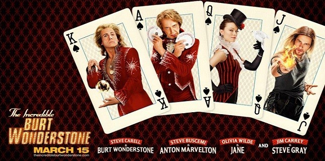 Jim Carrey ve Steve Carell'dan Sihirbazlık Gösterisi