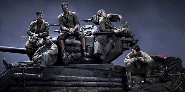 Brad Pitt'in Yeni Filmi Fury'den İlk Görüntüler