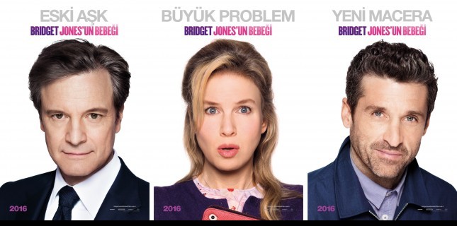 Bridget Jones'un Bebeği'nden Karakter Afişleri!