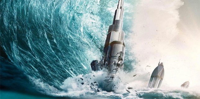 Burj Khalifa’ya Tsunami Vurursa..