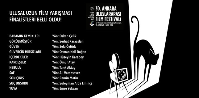 30. Ankara Uluslararası Film Festivali’nde Yarışacak Uzun Metrajlı Filmler Belli Oldu!