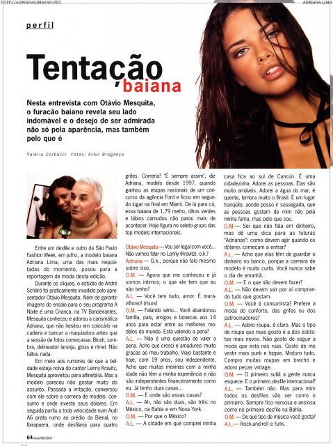 Adriana Lima Fotoğrafı