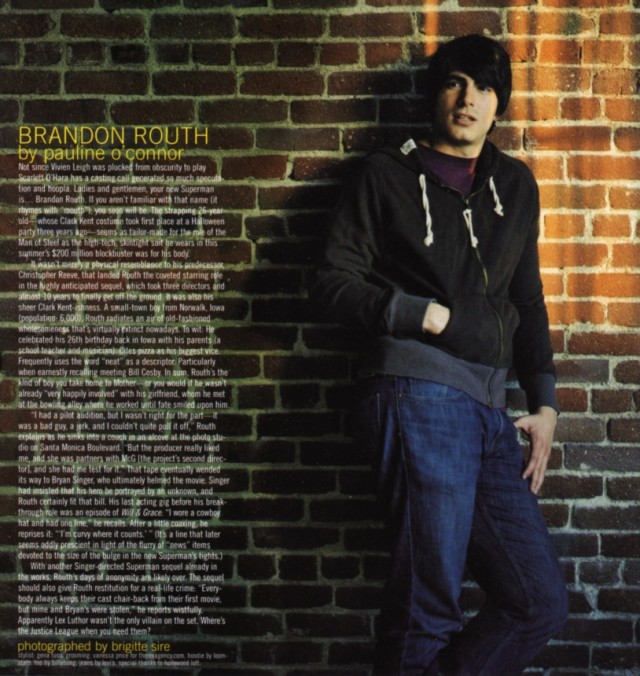 Brandon Routh Fotoğrafı