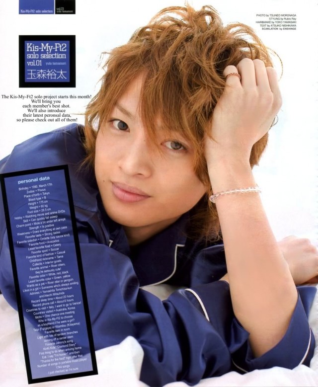 Yuta Tamamori Fotoğrafı