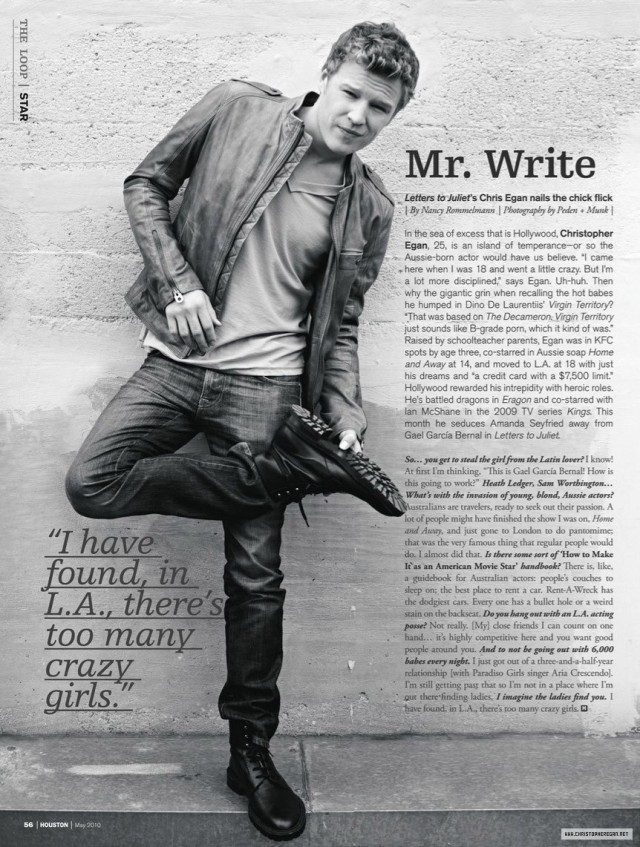 Christopher Egan Fotoğrafı