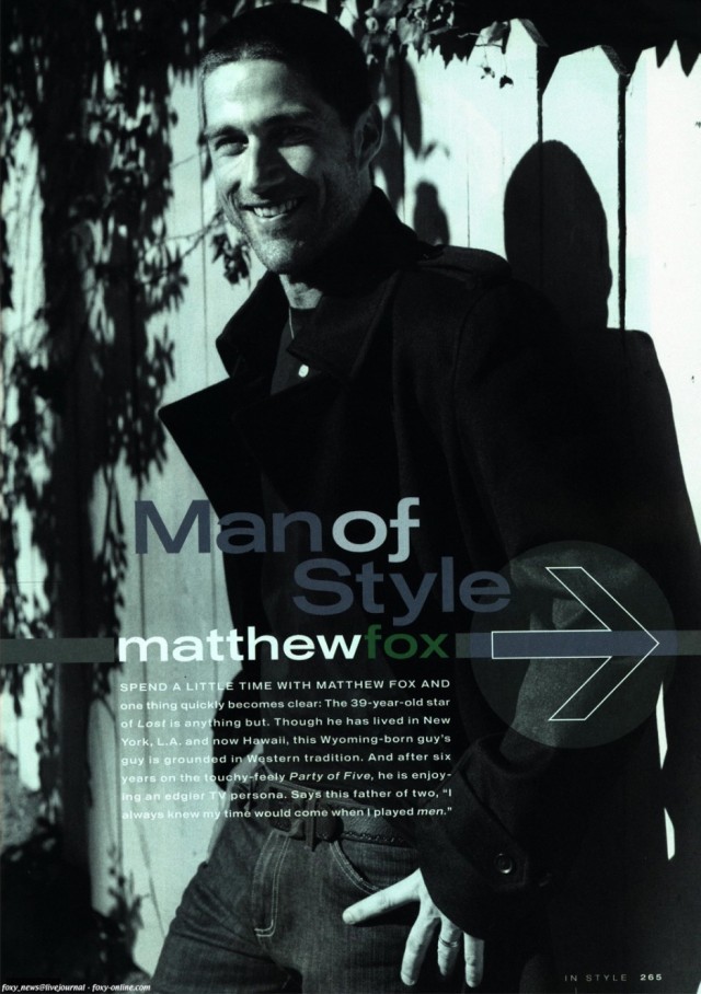 Matthew Fox Fotoğrafı