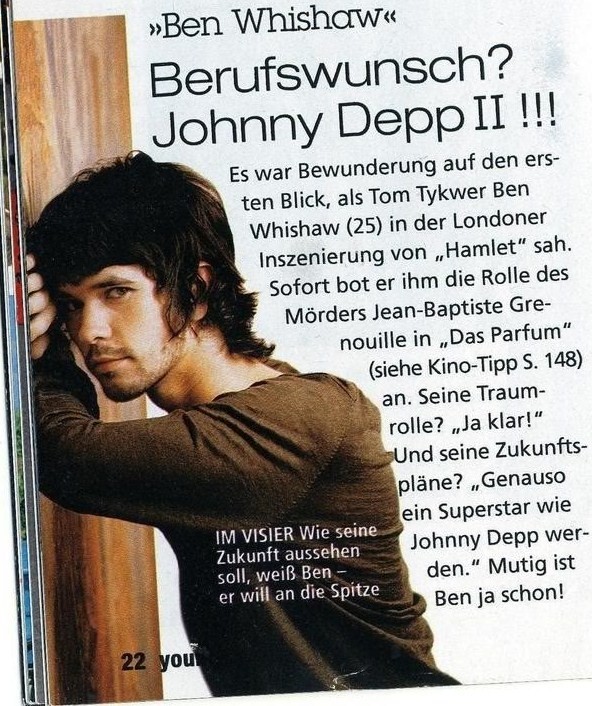Ben Whishaw Fotoğrafı