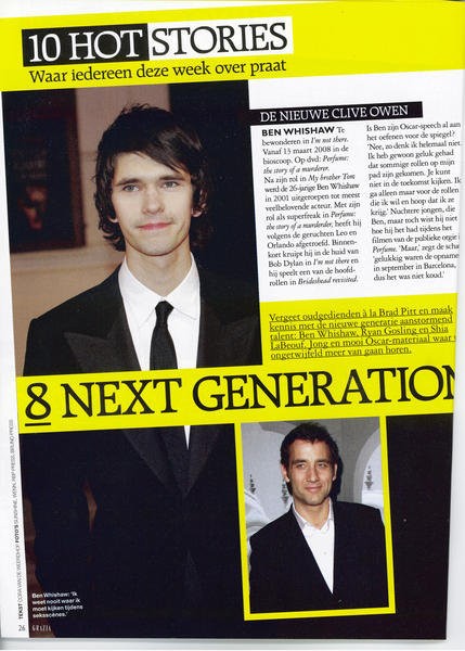 Ben Whishaw Fotoğrafı