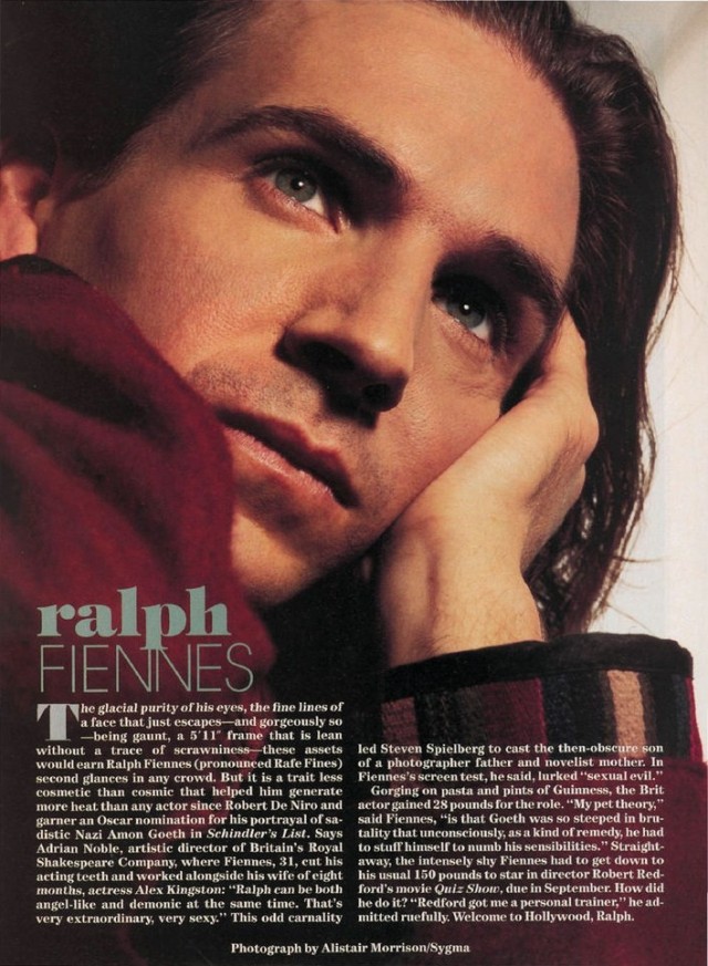 Ralph Fiennes Fotoğrafı