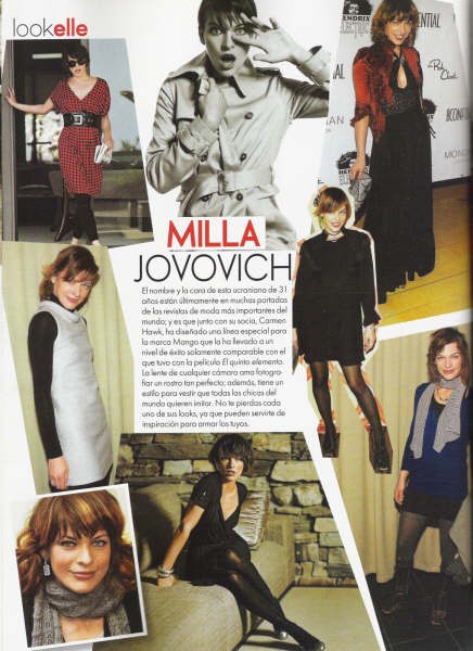 Milla Jovovich Fotoğrafı