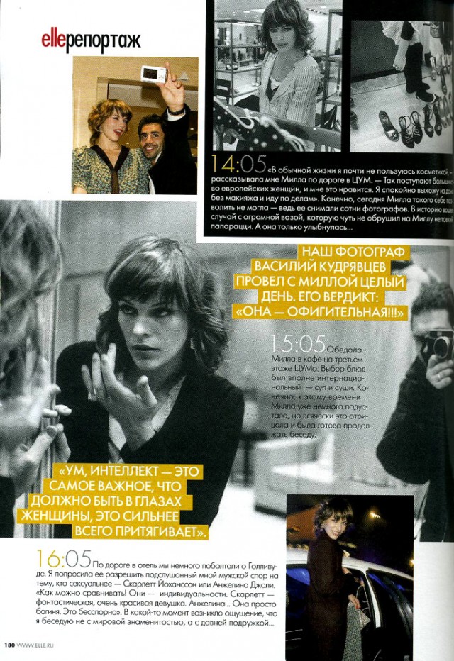 Milla Jovovich Fotoğrafı