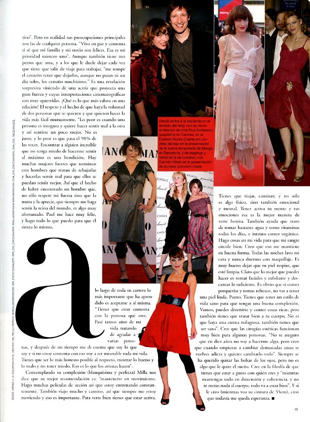 Milla Jovovich Fotoğrafı