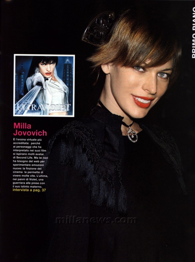 Milla Jovovich Fotoğrafı