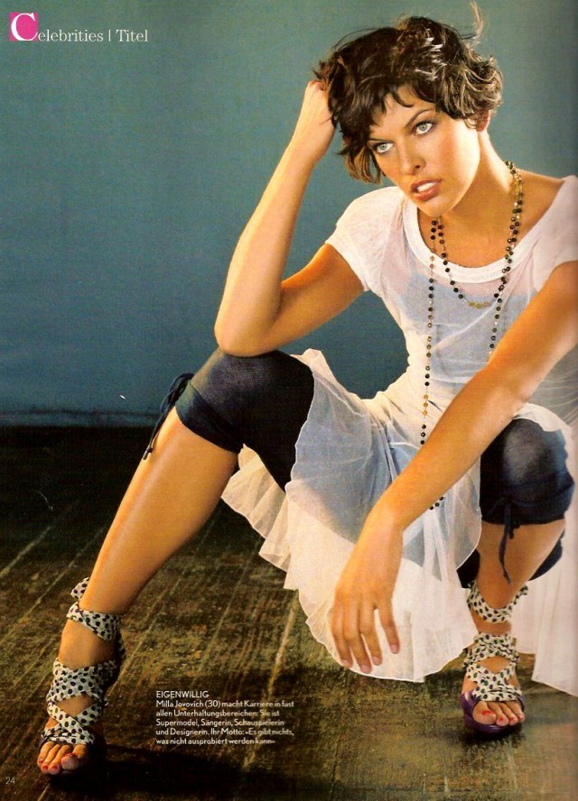 Milla Jovovich Fotoğrafı