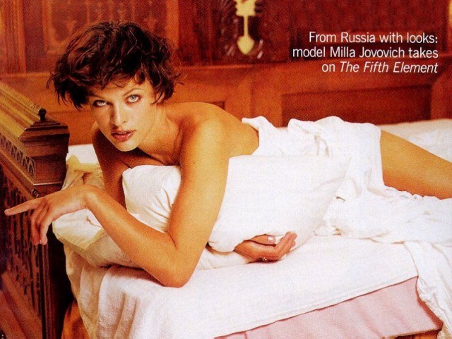 Milla Jovovich Fotoğrafı