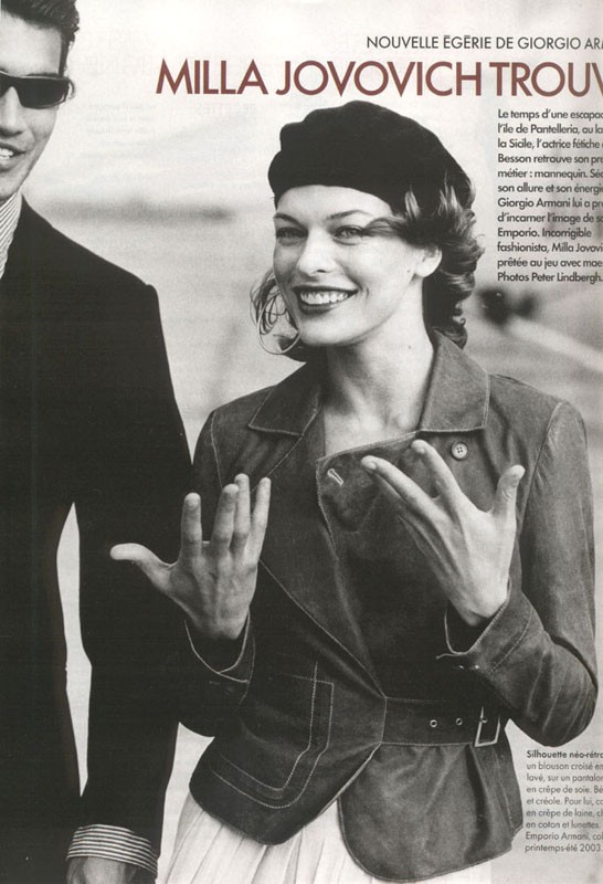 Milla Jovovich Fotoğrafı