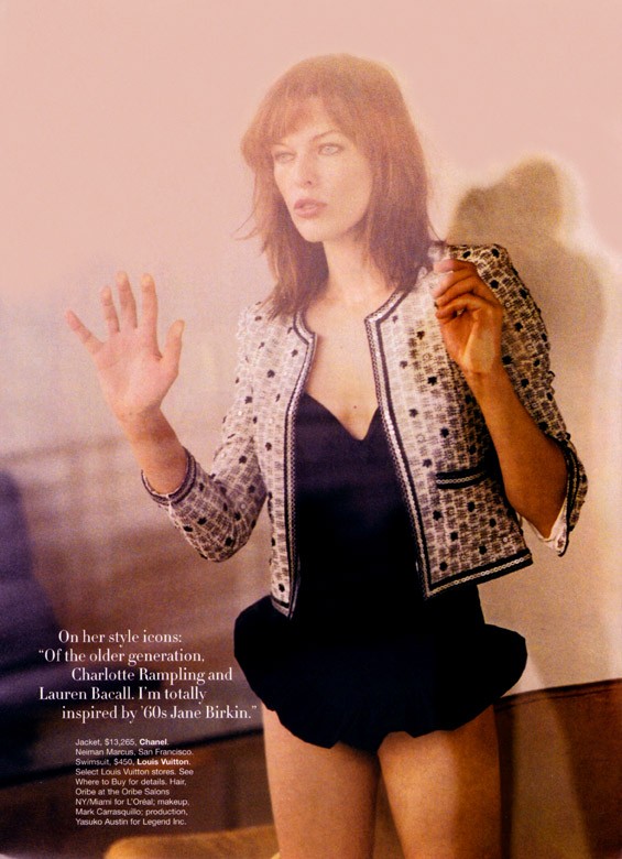 Milla Jovovich Fotoğrafı