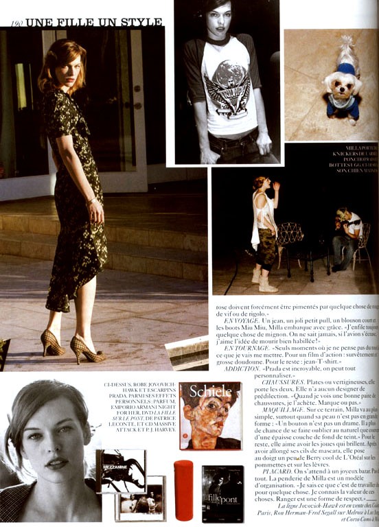 Milla Jovovich Fotoğrafı